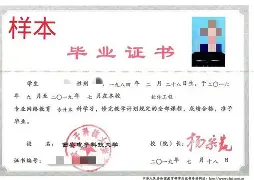 西安电子科技大学毕业证补办